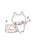 くまとブランケット（個別スタンプ：40）