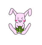 うさぎと亀（個別スタンプ：1）