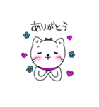白猫シロップ（個別スタンプ：7）