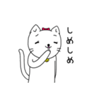 白猫シロップ（個別スタンプ：11）