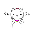 白猫シロップ（個別スタンプ：22）