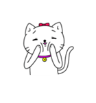 白猫シロップ（個別スタンプ：24）