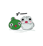 まりもの子 ＆ ふぐたん（個別スタンプ：6）