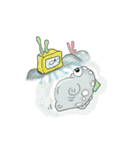 まりもの子 ＆ ふぐたん（個別スタンプ：12）