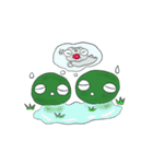まりもの子 ＆ ふぐたん（個別スタンプ：34）
