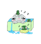 まりもの子 ＆ ふぐたん（個別スタンプ：35）
