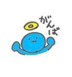 天使と悪魔と人とかっぱ（個別スタンプ：9）