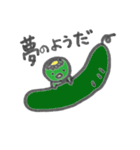 天使と悪魔と人とかっぱ（個別スタンプ：16）