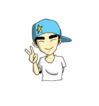 eyebrow guy（個別スタンプ：1）