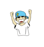 eyebrow guy（個別スタンプ：4）