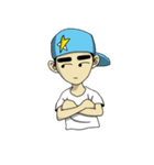 eyebrow guy（個別スタンプ：5）