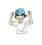 eyebrow guy（個別スタンプ：7）
