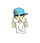 eyebrow guy（個別スタンプ：11）