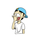 eyebrow guy（個別スタンプ：13）