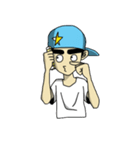 eyebrow guy（個別スタンプ：14）
