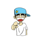 eyebrow guy（個別スタンプ：17）