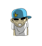 eyebrow guy（個別スタンプ：18）