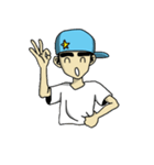 eyebrow guy（個別スタンプ：20）