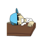 eyebrow guy（個別スタンプ：23）