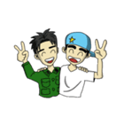 eyebrow guy（個別スタンプ：24）