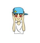 eyebrow guy（個別スタンプ：27）