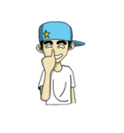 eyebrow guy（個別スタンプ：28）