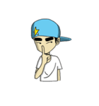 eyebrow guy（個別スタンプ：30）