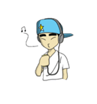 eyebrow guy（個別スタンプ：32）