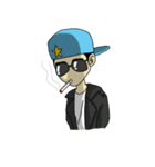 eyebrow guy（個別スタンプ：33）