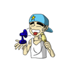 eyebrow guy（個別スタンプ：36）