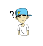 eyebrow guy（個別スタンプ：39）