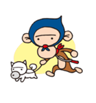 ニンザル 〜忍猿〜（個別スタンプ：1）
