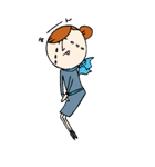 頑張れCAちゃん！！（個別スタンプ：11）
