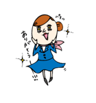 頑張れCAちゃん！！（個別スタンプ：13）