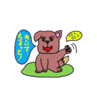 子犬の仲間たち（個別スタンプ：34）