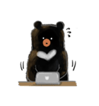 Black Bear2（個別スタンプ：9）