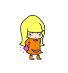 むむむちゃんとせんぱい（個別スタンプ：35）