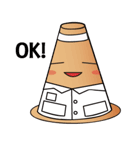 Clerkのバリケード生活（個別スタンプ：1）