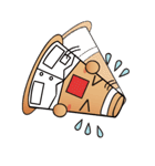 Clerkのバリケード生活（個別スタンプ：17）