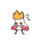 怠ける大王イカ（個別スタンプ：24）