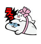 むぎゅ！っとあざらし オールスター編（個別スタンプ：5）