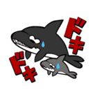 むぎゅ！っとあざらし オールスター編（個別スタンプ：33）