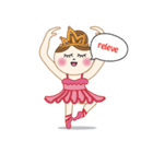 DJ Ballet Girl（個別スタンプ：1）