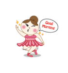 DJ Ballet Girl（個別スタンプ：3）