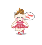 DJ Ballet Girl（個別スタンプ：7）