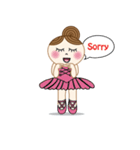 DJ Ballet Girl（個別スタンプ：8）