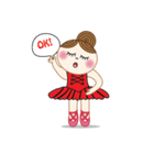 DJ Ballet Girl（個別スタンプ：9）