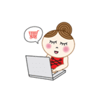 DJ Ballet Girl（個別スタンプ：12）