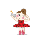 DJ Ballet Girl（個別スタンプ：27）