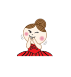 DJ Ballet Girl（個別スタンプ：28）